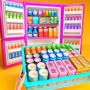 Fill Up Fridge: Organizing Game